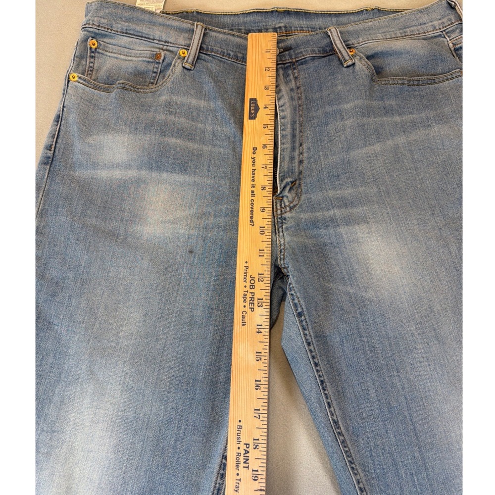 Levis 541 Athletic Taper Jeans Mens 38x32 Light Wash Denim Pants - Picture 2 of 11